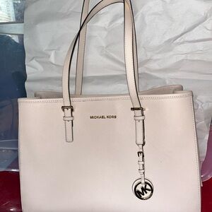 Michael Kors Light Pink Tote Bag